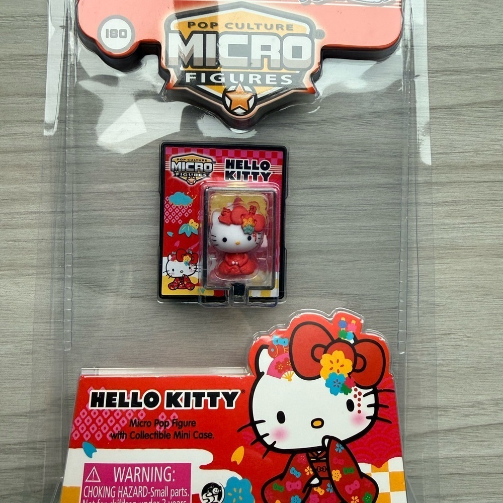 Set of 5 Colorful Plush Toys and hello kitty Mini - Picture 5 of 6